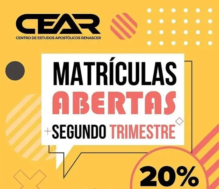 Busque conhecer mais do Senhor,  matricule-se e faça os cursos online, chama um oficial do CEAR  no zap . .